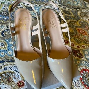 Franco Sarto patent heels